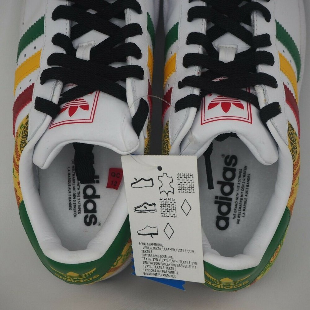 Adidas Superstar II CB Originals Mens Shoes White Vintage 043665 - Picture 6 of 11
